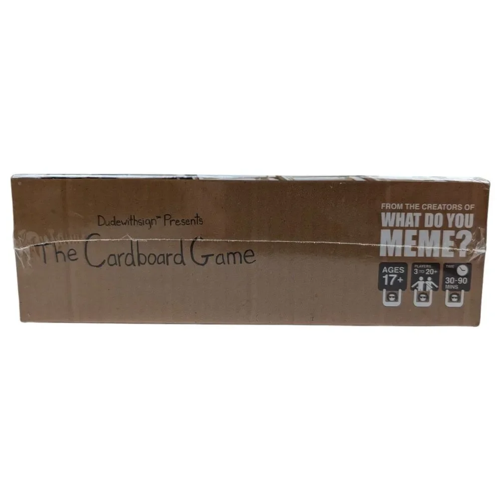 The Cardboard Game Ridiculous Dares Party Game NEW Sealed Ultimate‎ Fun